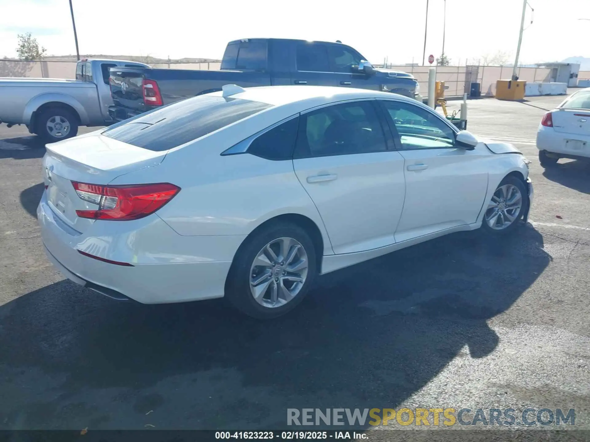 4 Photograph of a damaged car 1HGCV1F11LA078596 HONDA ACCORD 2020
