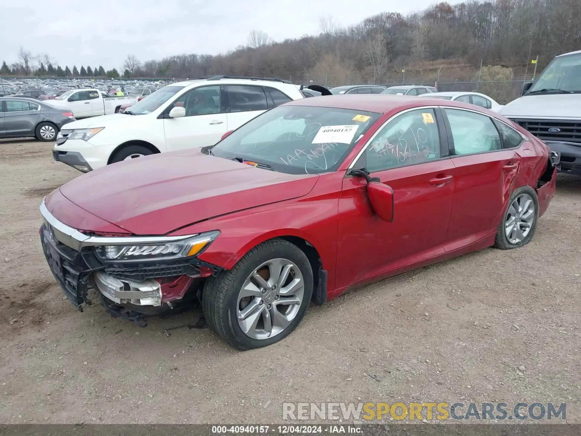 2 Photograph of a damaged car 1HGCV1F11LA086746 HONDA ACCORD 2020