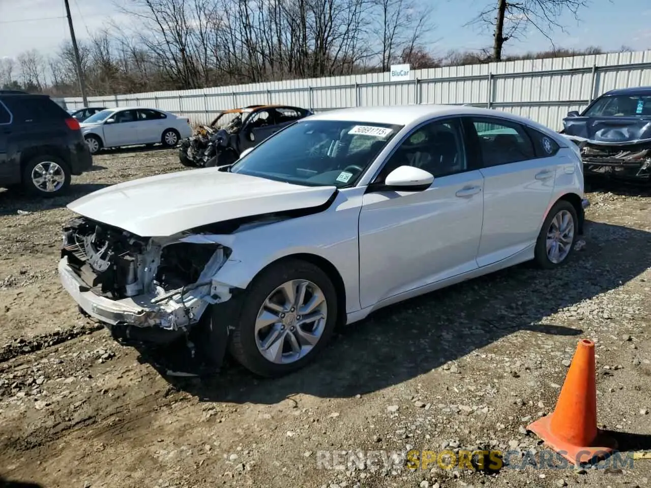 1 Photograph of a damaged car 1HGCV1F11LA111452 HONDA ACCORD 2020
