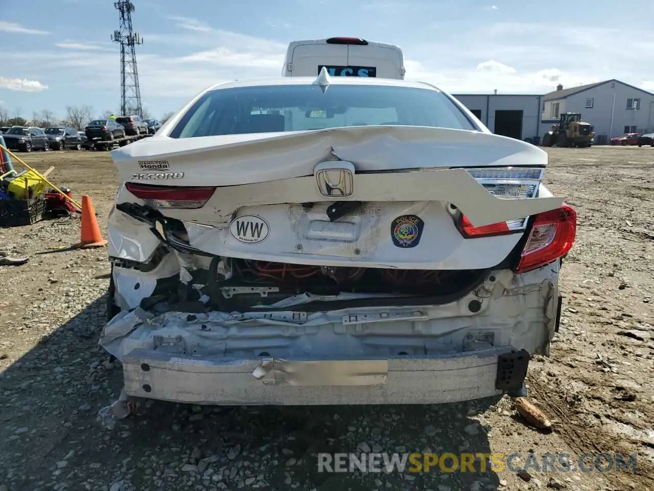 6 Photograph of a damaged car 1HGCV1F11LA111452 HONDA ACCORD 2020