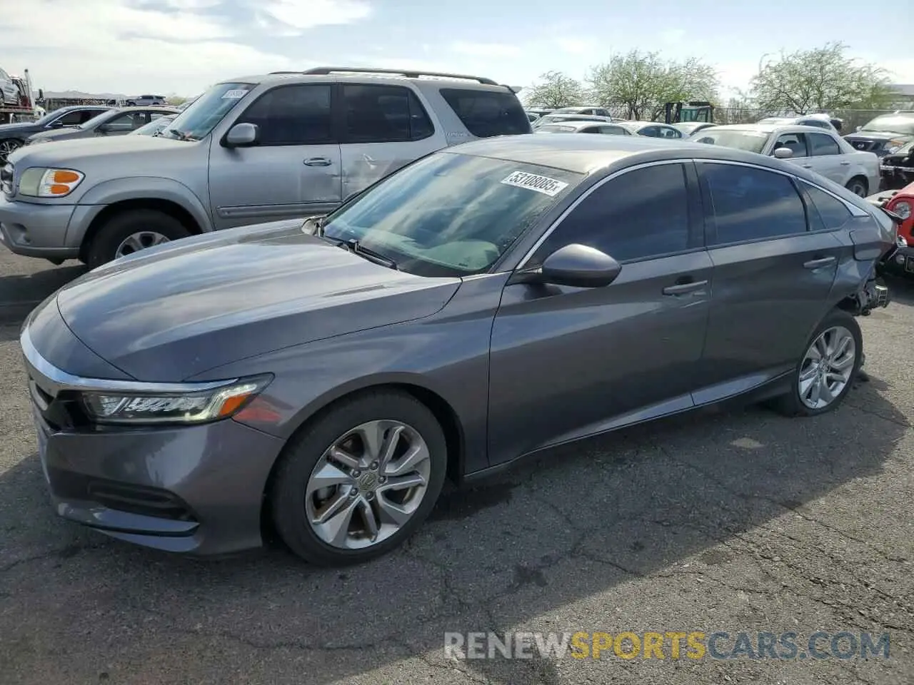 1 Photograph of a damaged car 1HGCV1F12LA002742 HONDA ACCORD 2020
