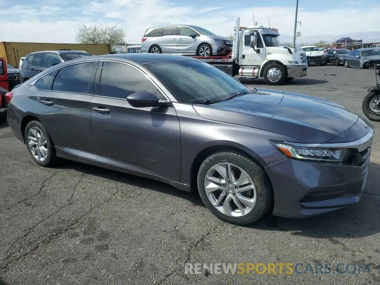 4 Photograph of a damaged car 1HGCV1F12LA002742 HONDA ACCORD 2020