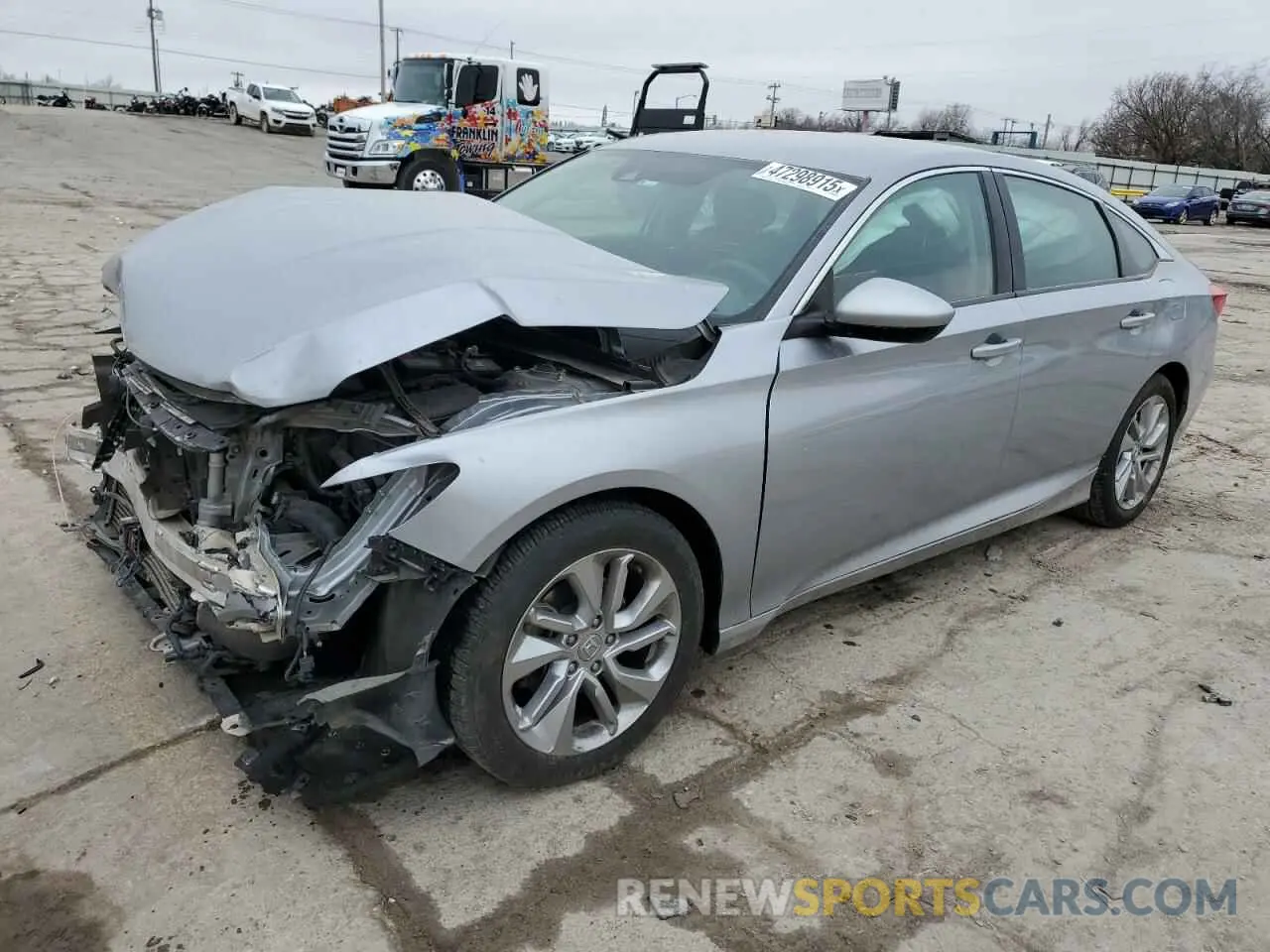 1 Photograph of a damaged car 1HGCV1F12LA029696 HONDA ACCORD 2020