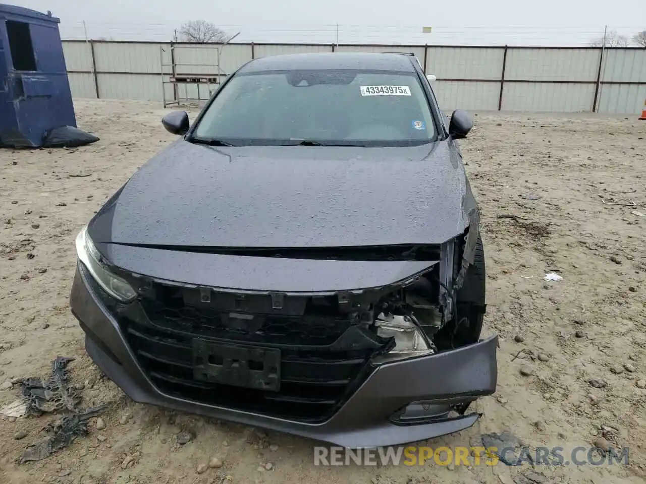 5 Photograph of a damaged car 1HGCV1F12LA048121 HONDA ACCORD 2020