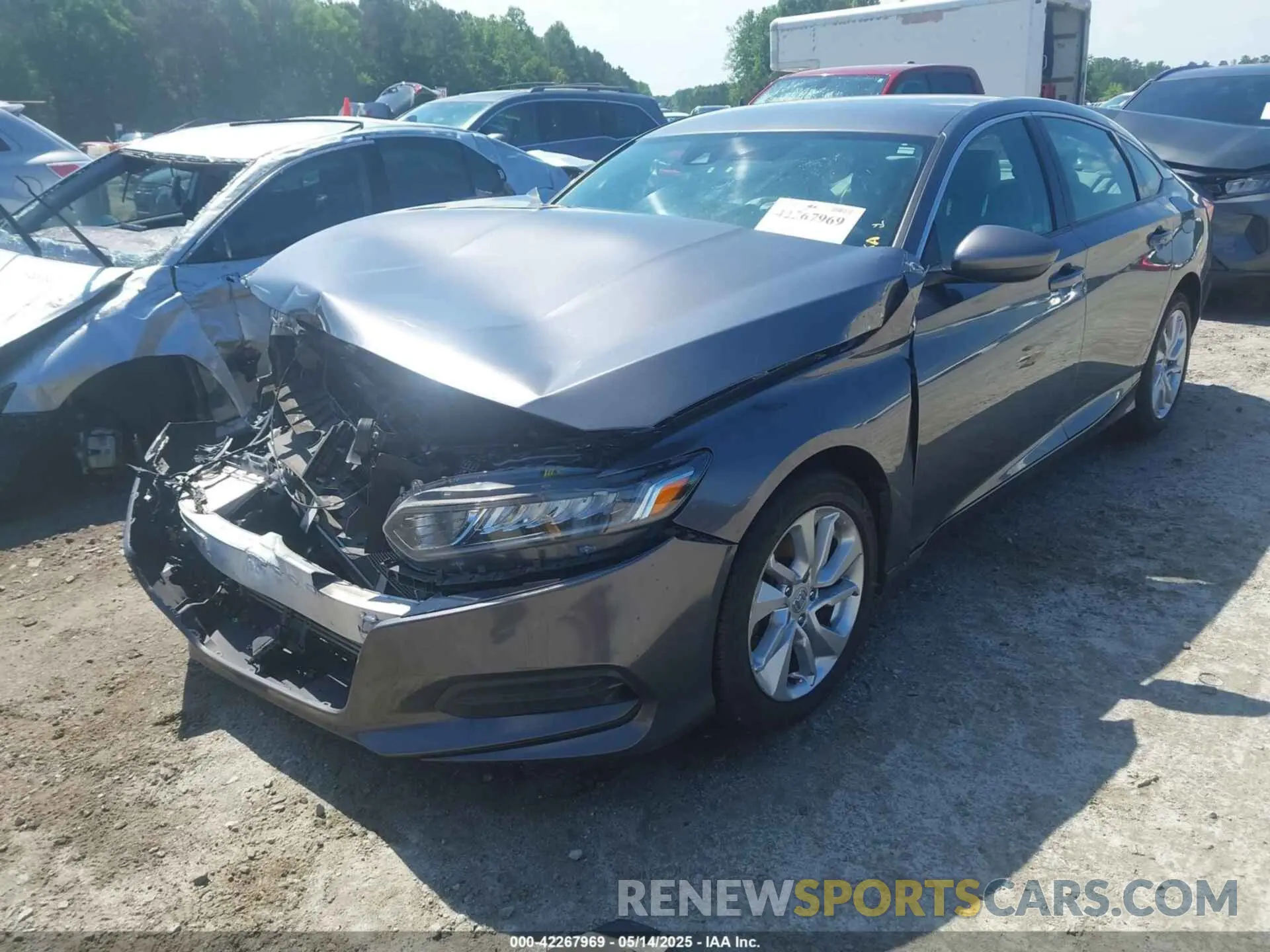 2 Photograph of a damaged car 1HGCV1F12LA049009 HONDA ACCORD 2020