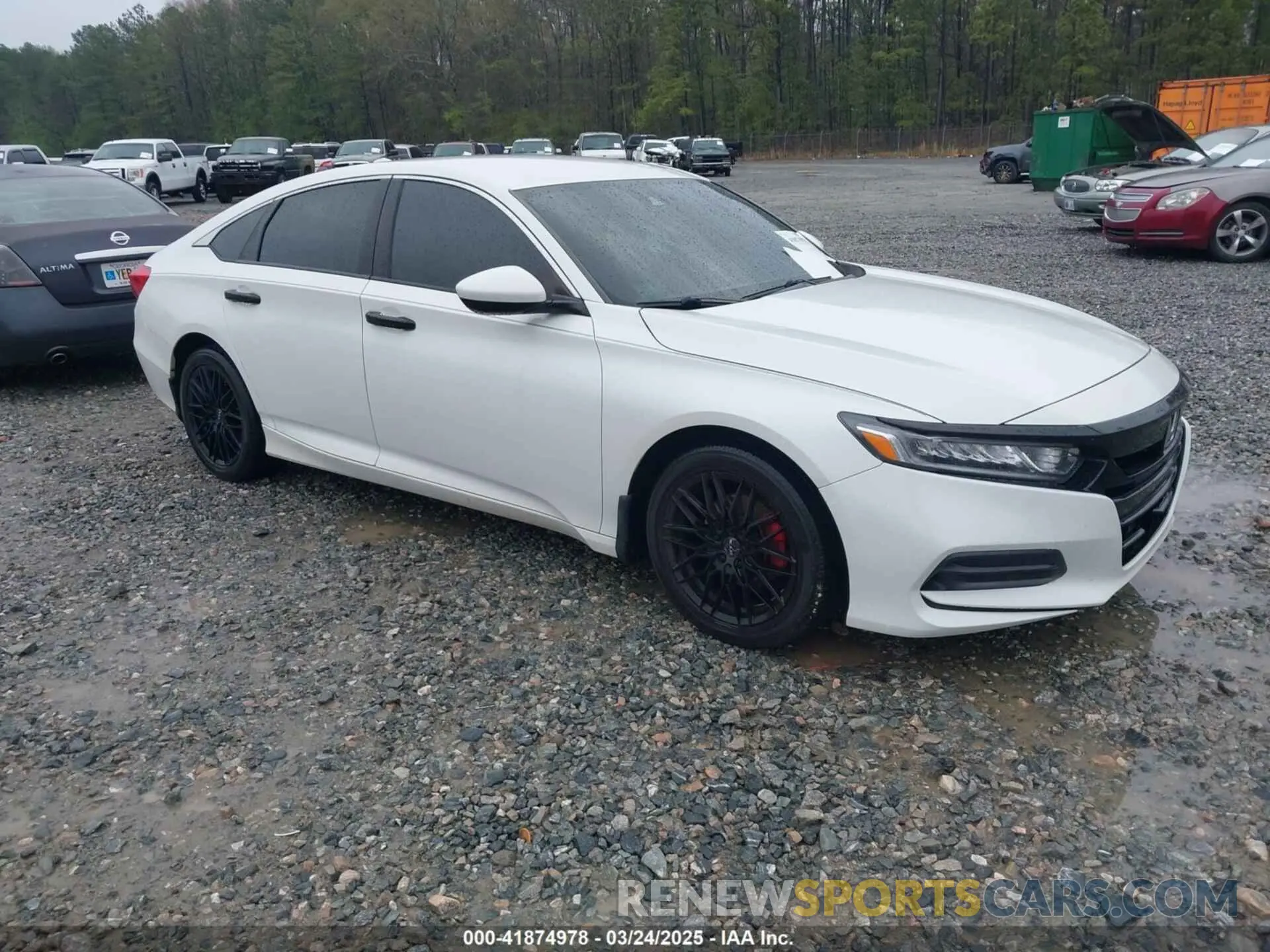 1 Photograph of a damaged car 1HGCV1F12LA054338 HONDA ACCORD 2020