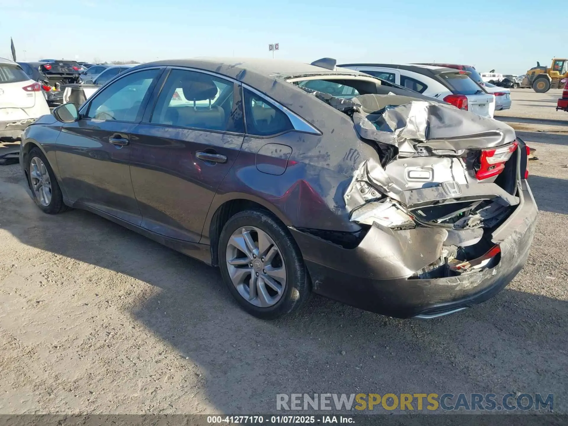 3 Photograph of a damaged car 1HGCV1F12LA064156 HONDA ACCORD 2020