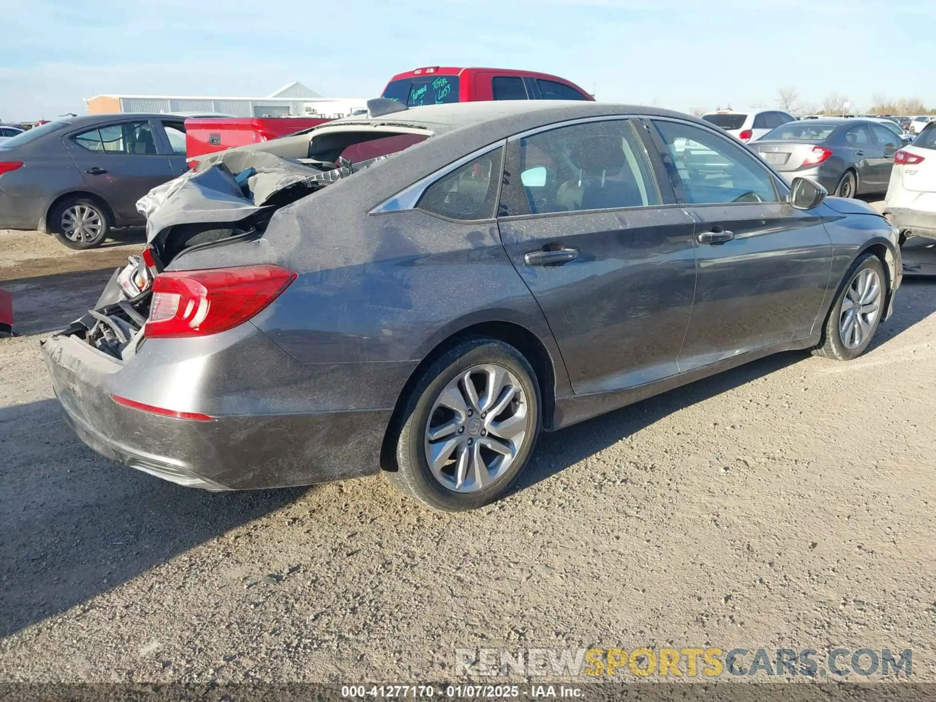 4 Photograph of a damaged car 1HGCV1F12LA064156 HONDA ACCORD 2020