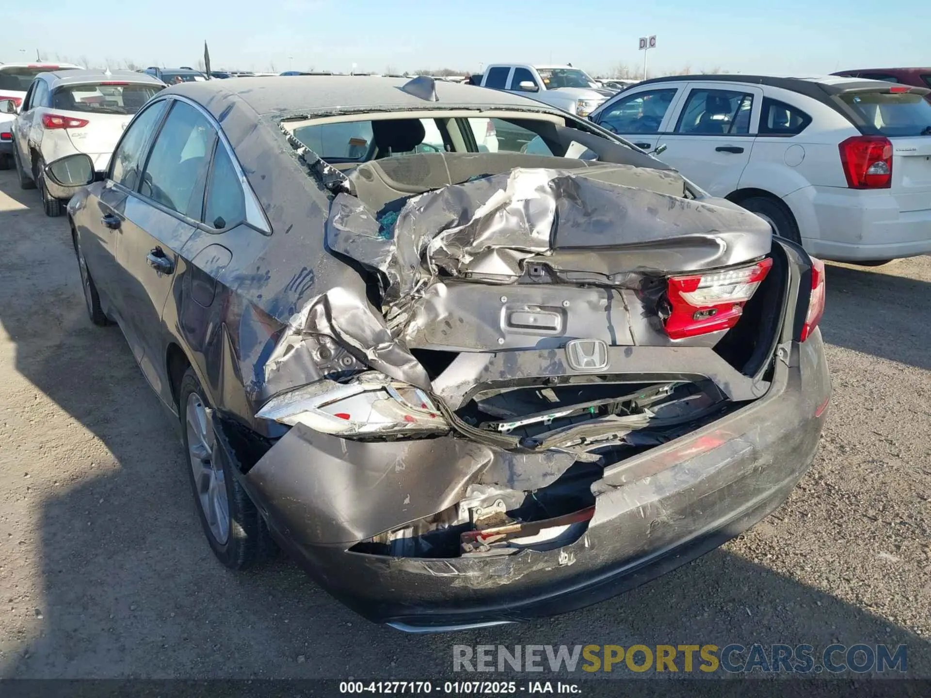 6 Photograph of a damaged car 1HGCV1F12LA064156 HONDA ACCORD 2020