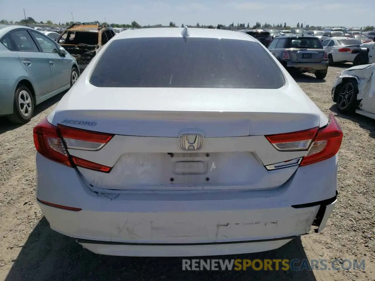 6 Photograph of a damaged car 1HGCV1F12LA120645 HONDA ACCORD 2020