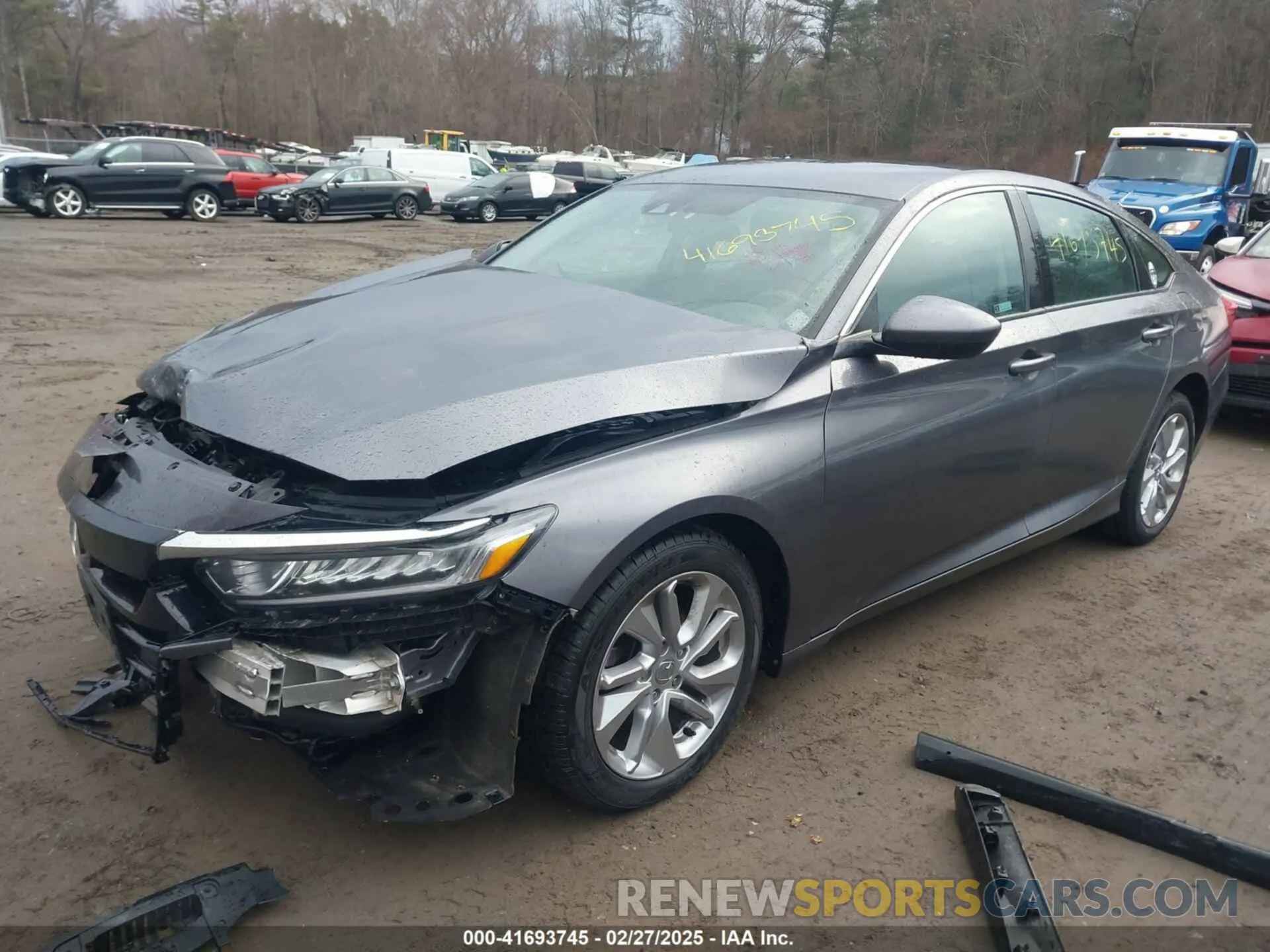 2 Photograph of a damaged car 1HGCV1F12LA132066 HONDA ACCORD 2020