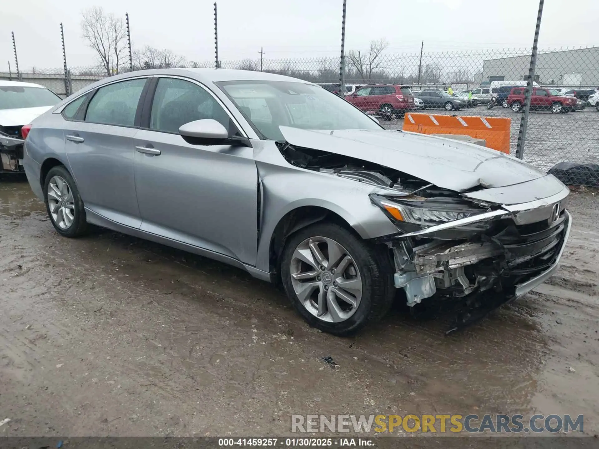 1 Photograph of a damaged car 1HGCV1F13LA006637 HONDA ACCORD 2020