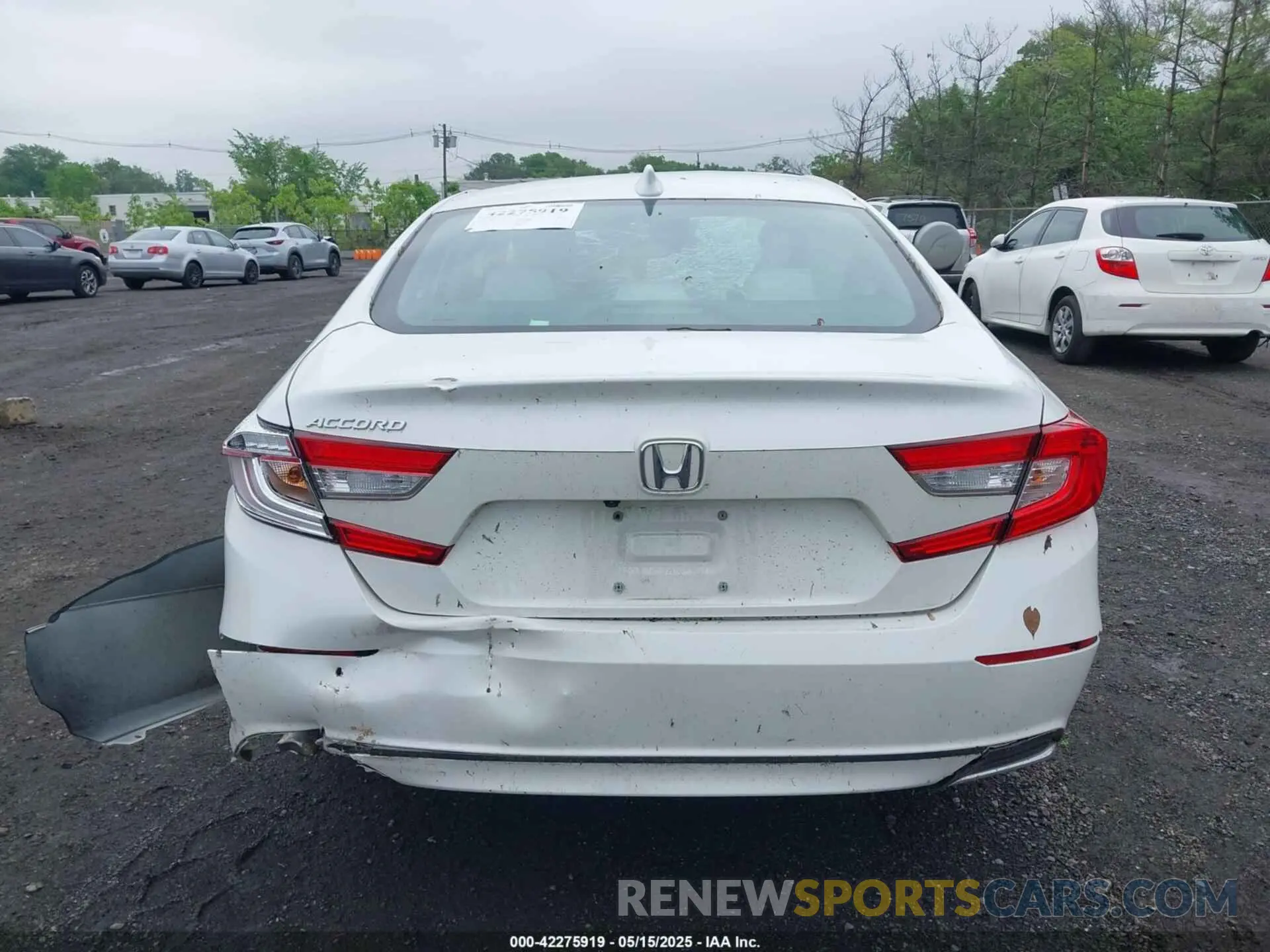 16 Photograph of a damaged car 1HGCV1F13LA021753 HONDA ACCORD 2020