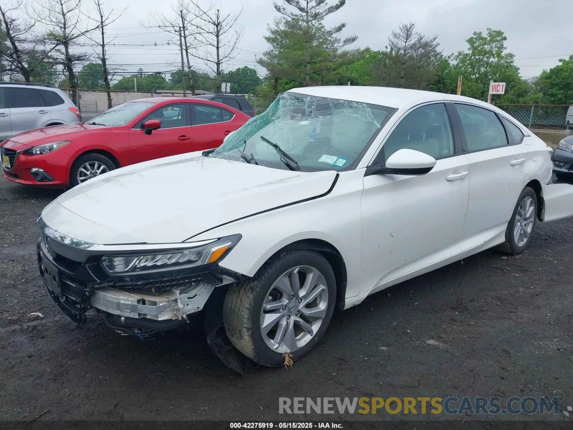 2 Photograph of a damaged car 1HGCV1F13LA021753 HONDA ACCORD 2020