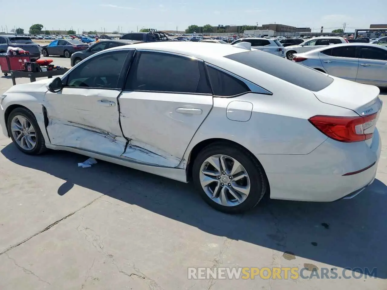 2 Photograph of a damaged car 1HGCV1F13LA027990 HONDA ACCORD 2020