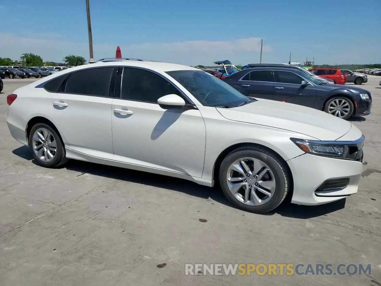 4 Photograph of a damaged car 1HGCV1F13LA027990 HONDA ACCORD 2020