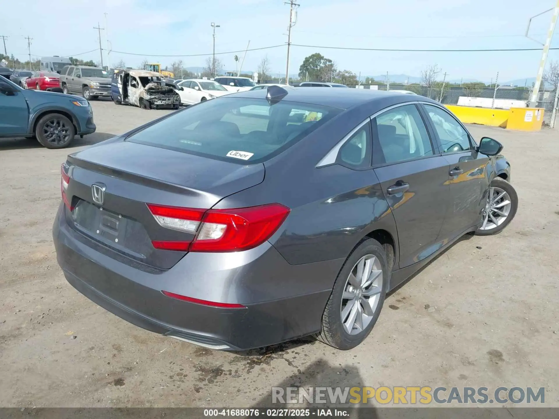 4 Photograph of a damaged car 1HGCV1F13LA064117 HONDA ACCORD 2020