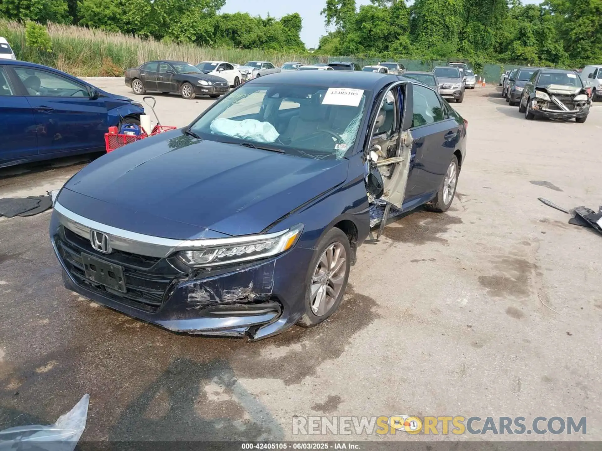 2 Photograph of a damaged car 1HGCV1F13LA098929 HONDA ACCORD 2020