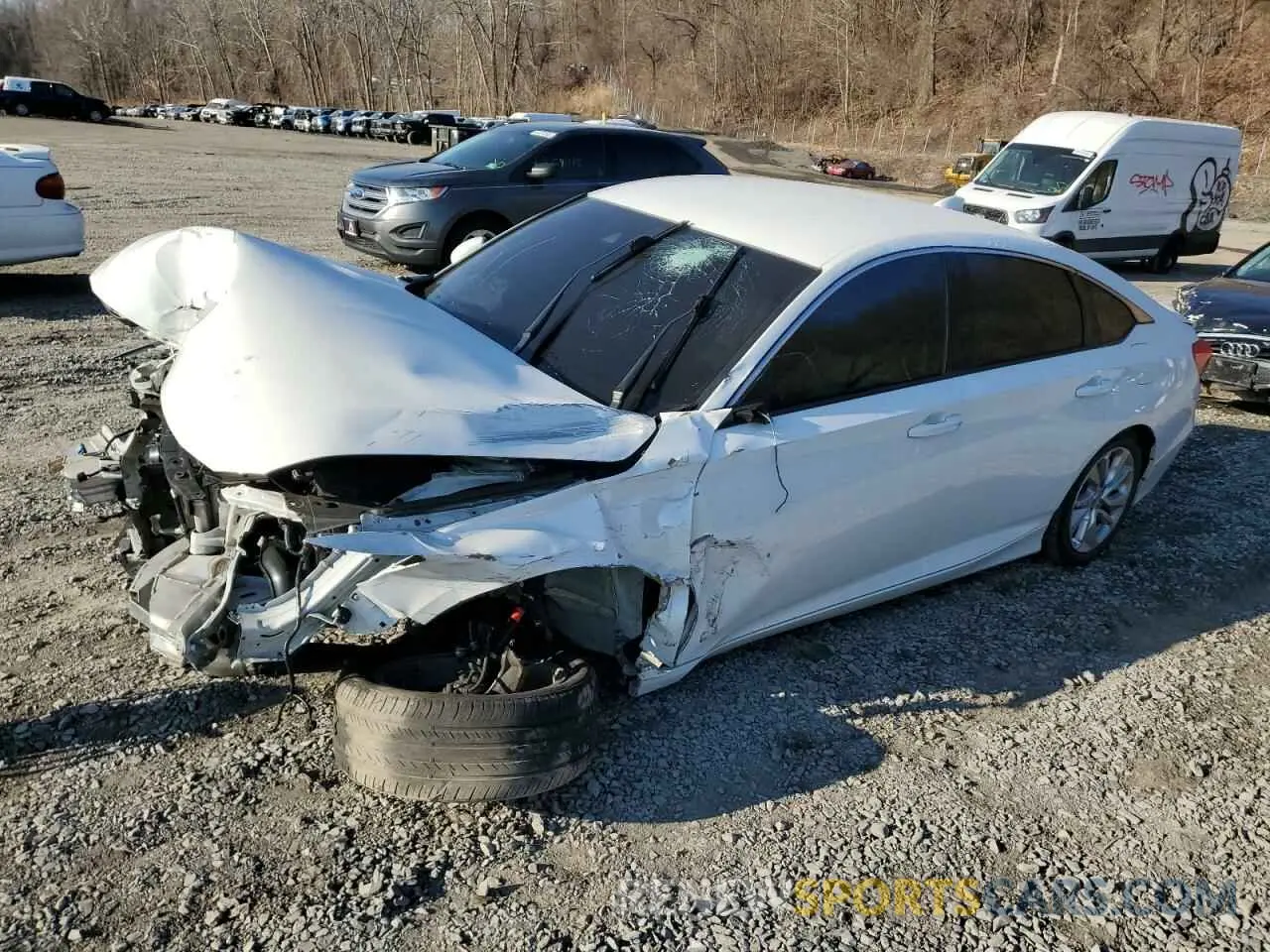 1 Photograph of a damaged car 1HGCV1F13LA139835 HONDA ACCORD 2020