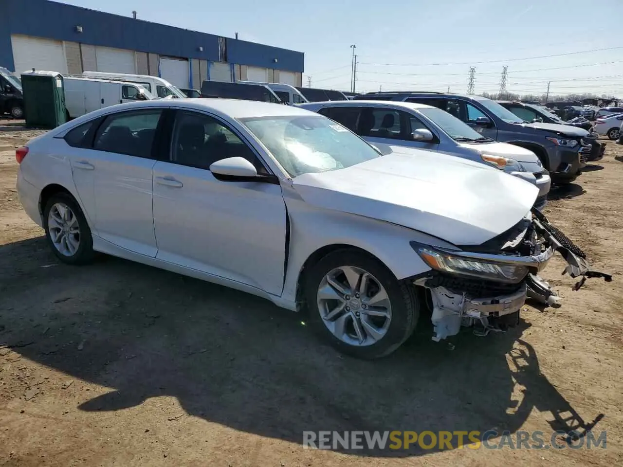 4 Photograph of a damaged car 1HGCV1F13LA147918 HONDA ACCORD 2020