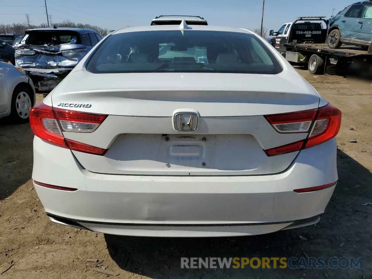 6 Photograph of a damaged car 1HGCV1F13LA147918 HONDA ACCORD 2020