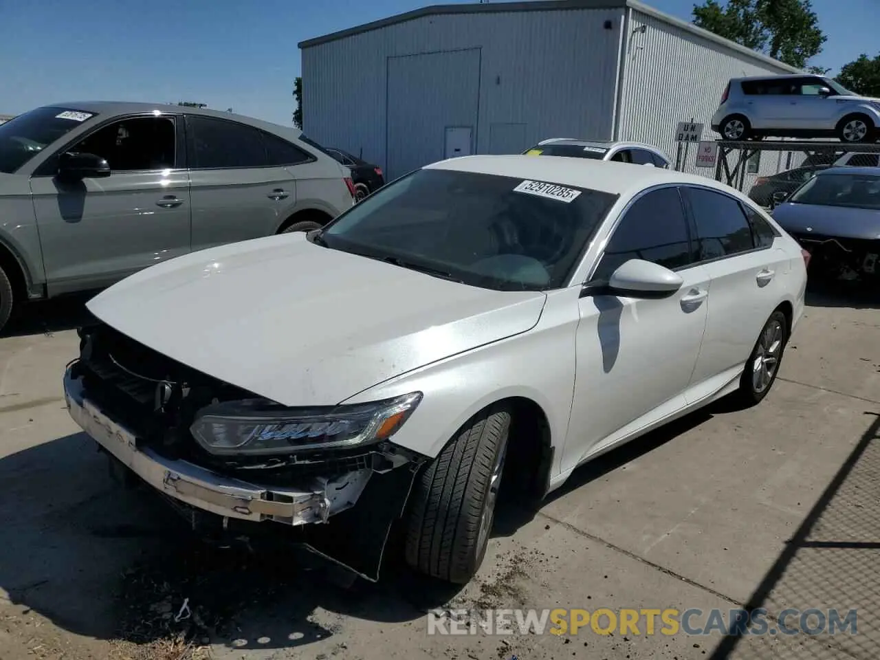 1 Photograph of a damaged car 1HGCV1F13LA151449 HONDA ACCORD 2020