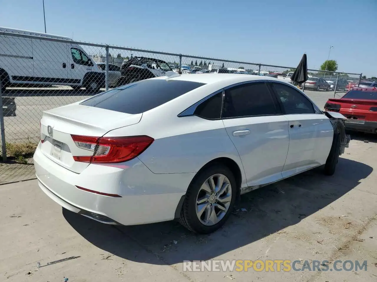 3 Photograph of a damaged car 1HGCV1F13LA151449 HONDA ACCORD 2020