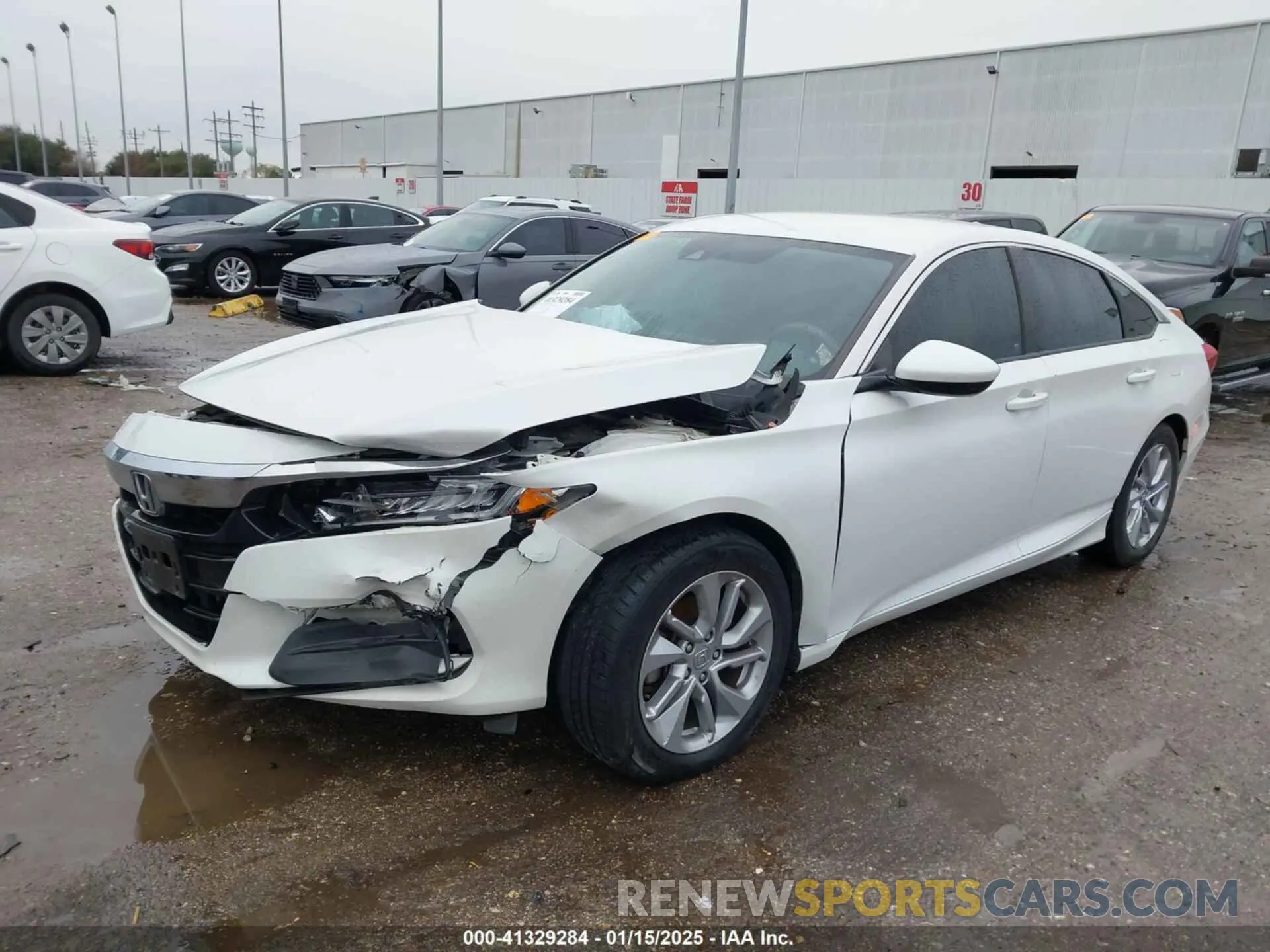 2 Photograph of a damaged car 1HGCV1F14LA011426 HONDA ACCORD 2020