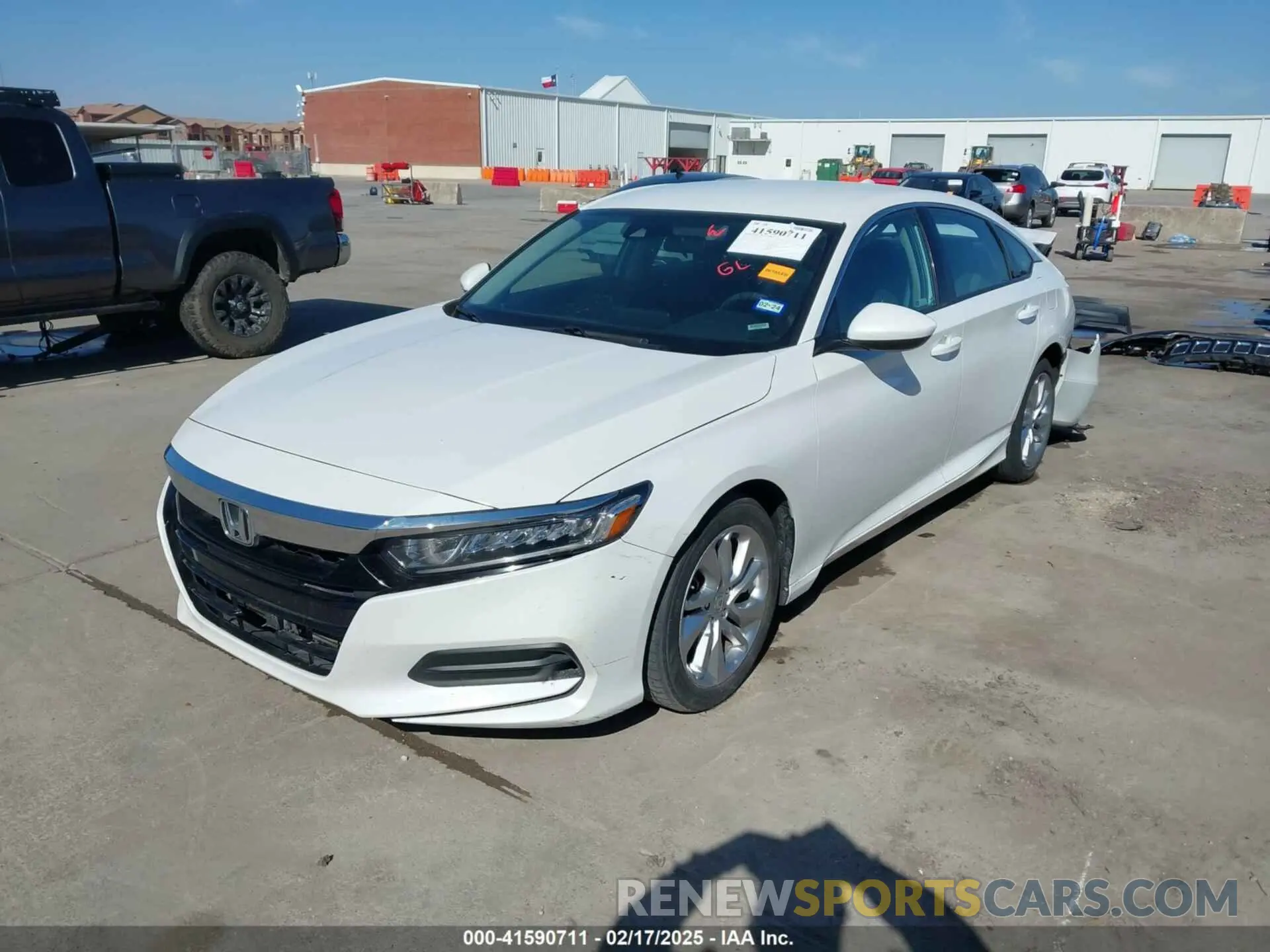 2 Photograph of a damaged car 1HGCV1F14LA016285 HONDA ACCORD 2020
