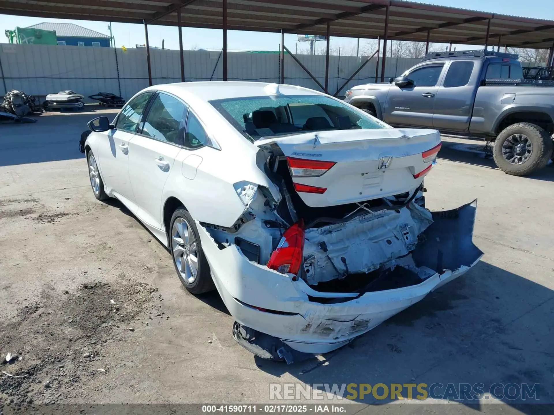3 Photograph of a damaged car 1HGCV1F14LA016285 HONDA ACCORD 2020