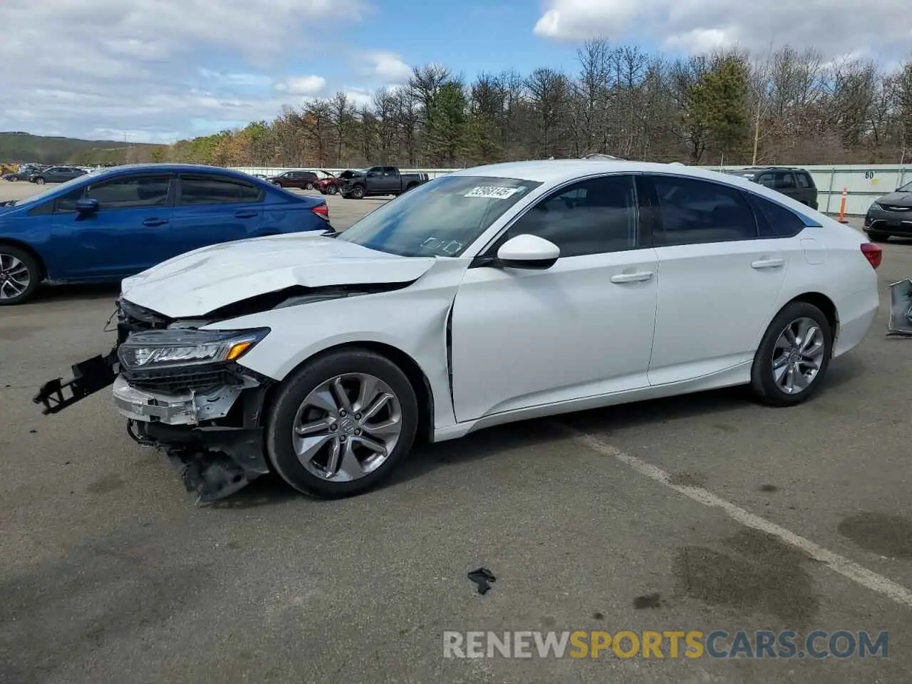 1 Photograph of a damaged car 1HGCV1F14LA053157 HONDA ACCORD 2020