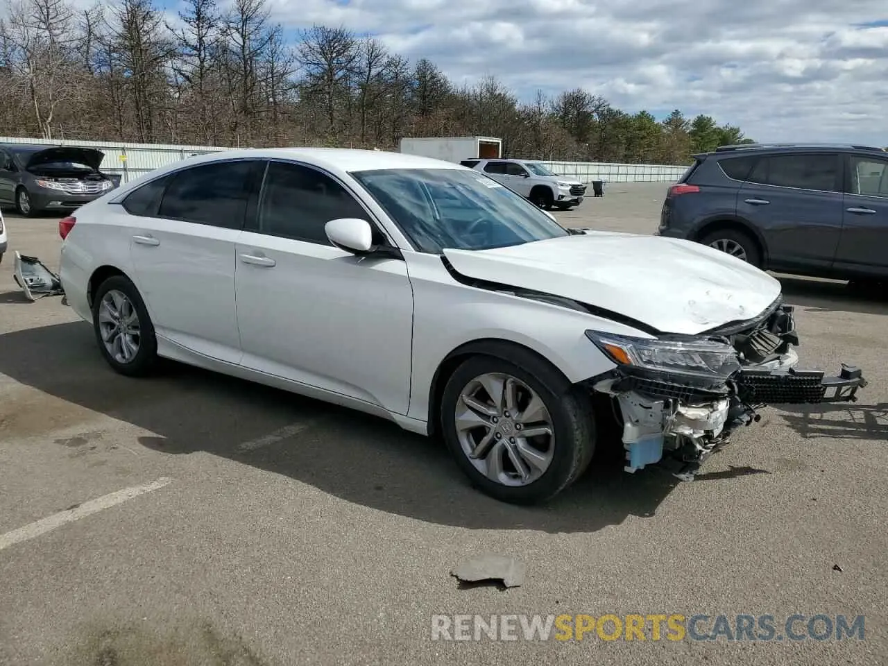 4 Photograph of a damaged car 1HGCV1F14LA053157 HONDA ACCORD 2020