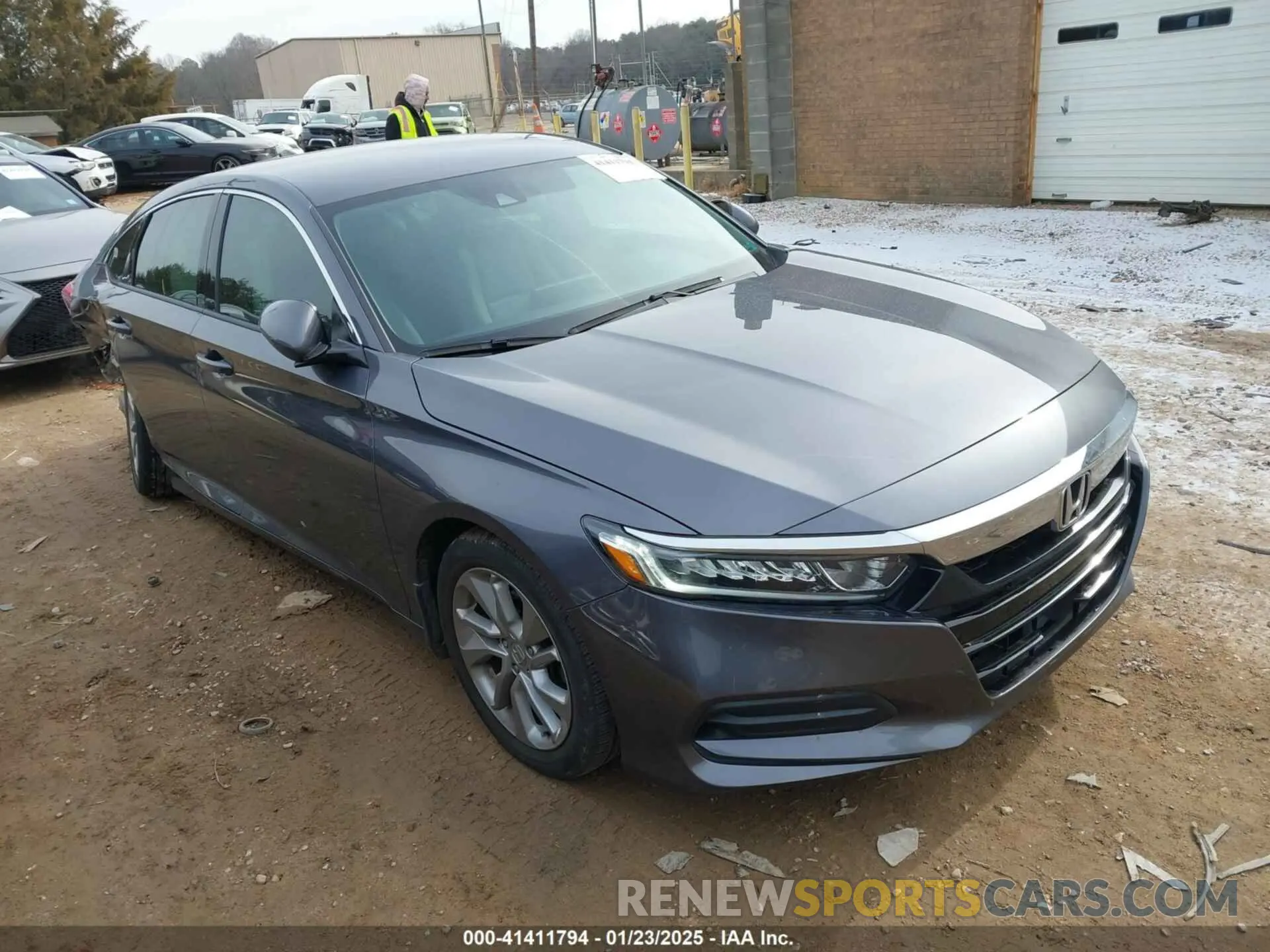 1 Photograph of a damaged car 1HGCV1F14LA065776 HONDA ACCORD 2020
