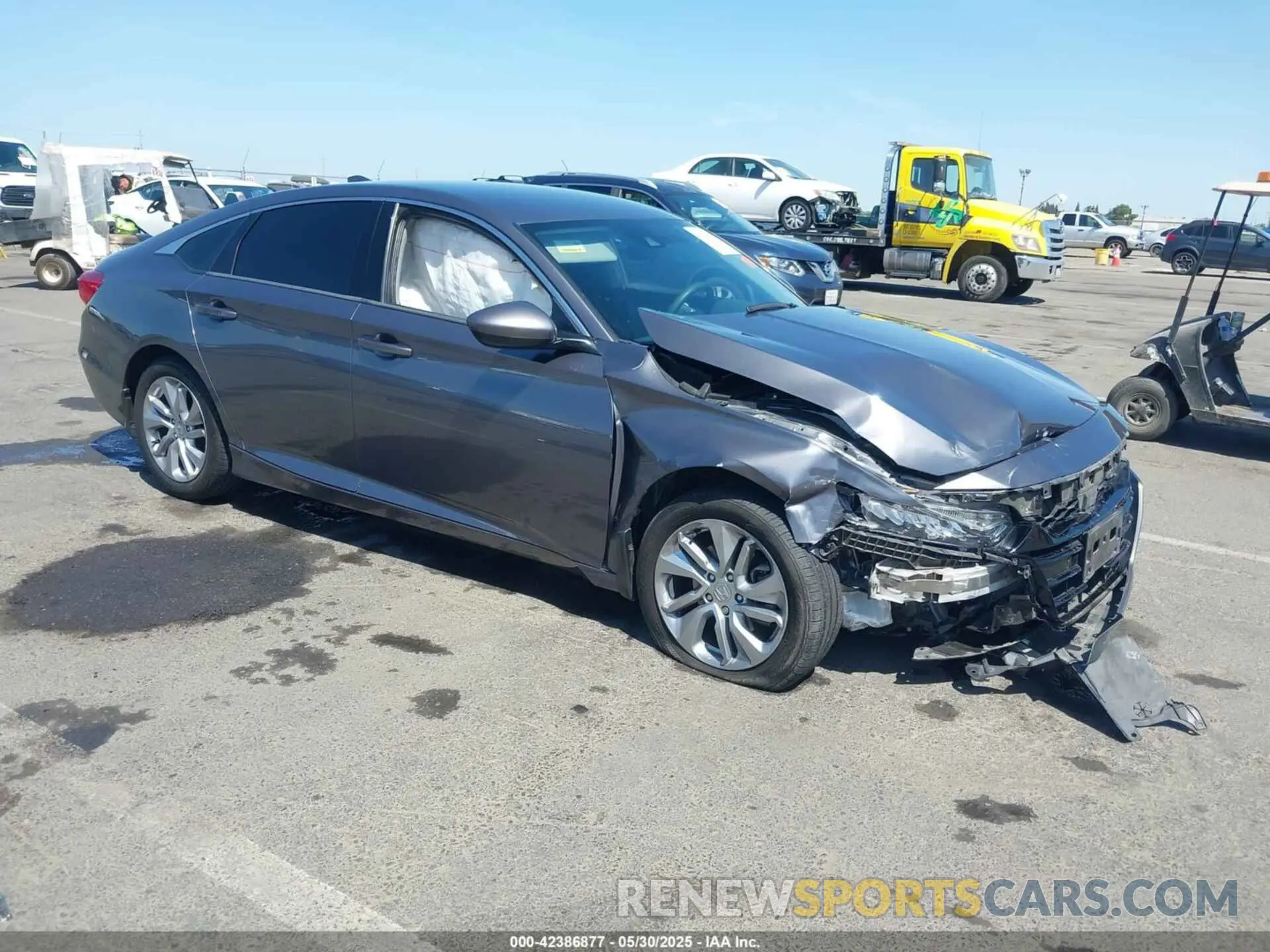 1 Photograph of a damaged car 1HGCV1F14LA084909 HONDA ACCORD 2020