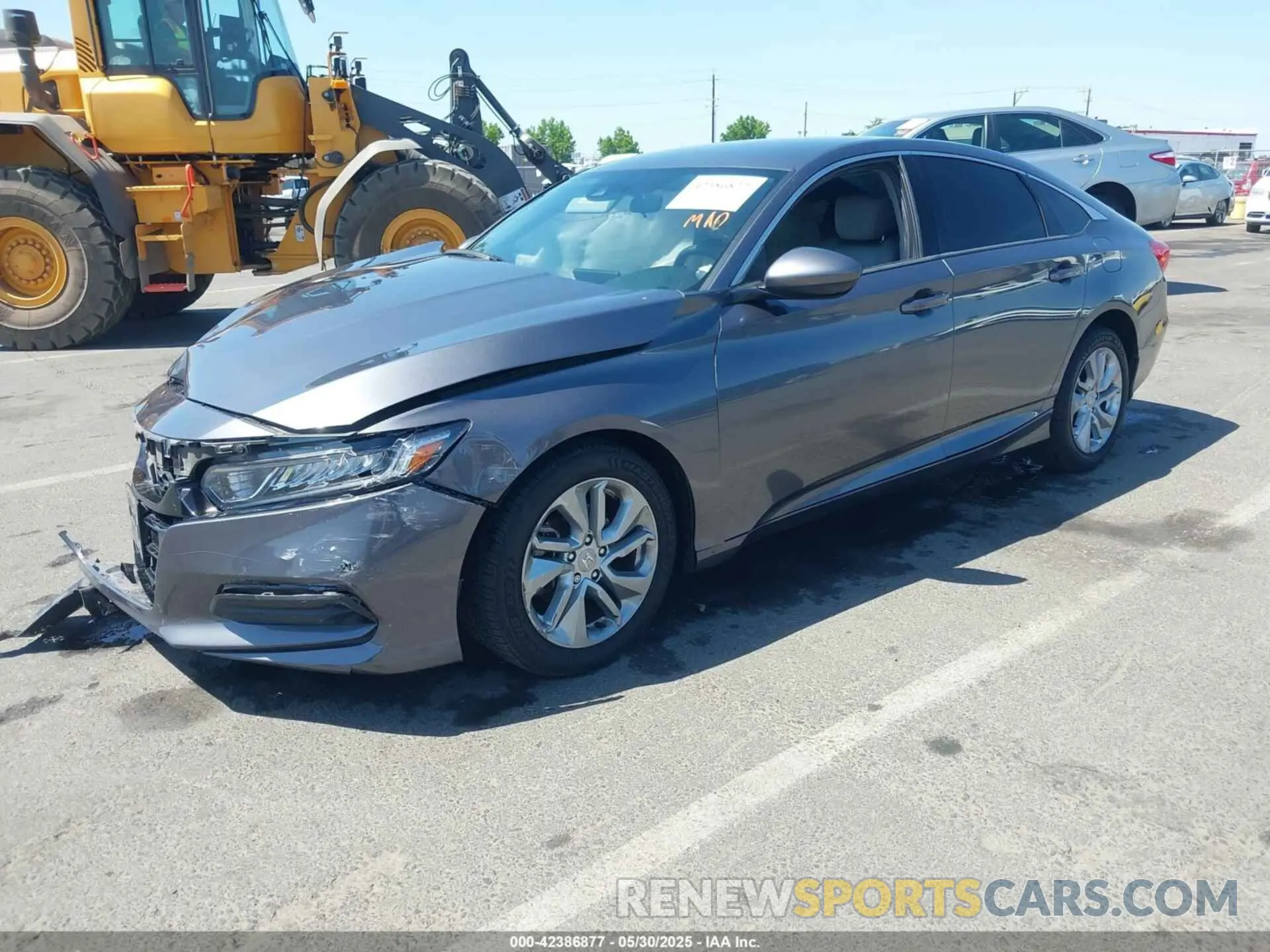 2 Photograph of a damaged car 1HGCV1F14LA084909 HONDA ACCORD 2020