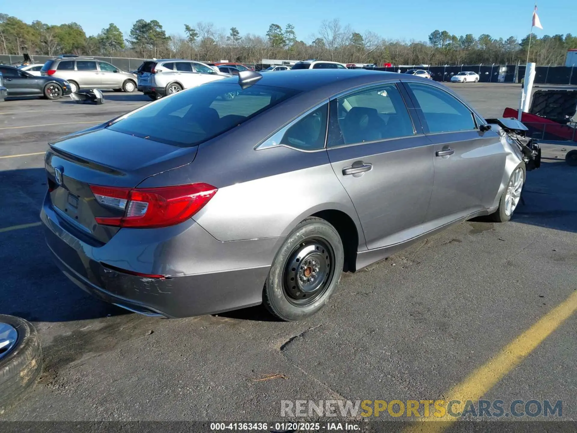 4 Photograph of a damaged car 1HGCV1F14LA092332 HONDA ACCORD 2020