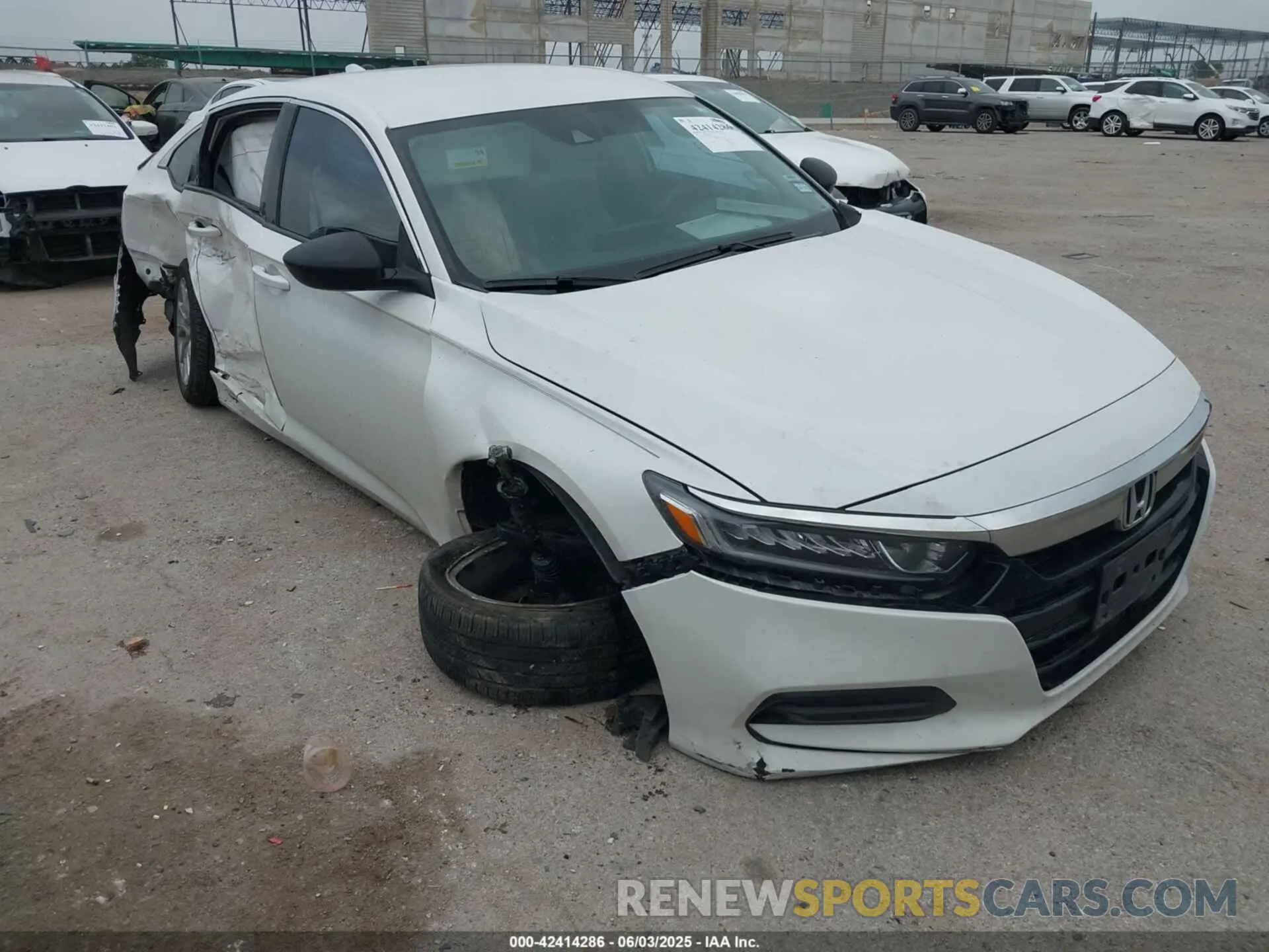 1 Photograph of a damaged car 1HGCV1F14LA097837 HONDA ACCORD 2020