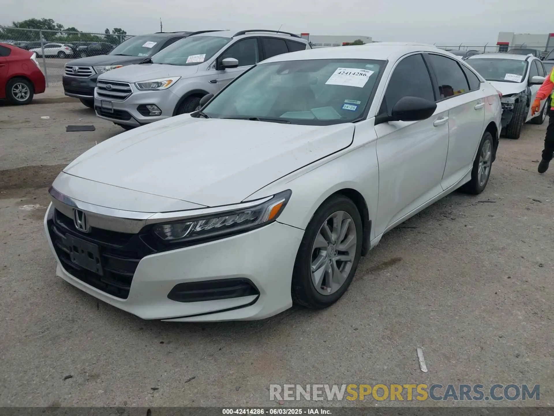 2 Photograph of a damaged car 1HGCV1F14LA097837 HONDA ACCORD 2020