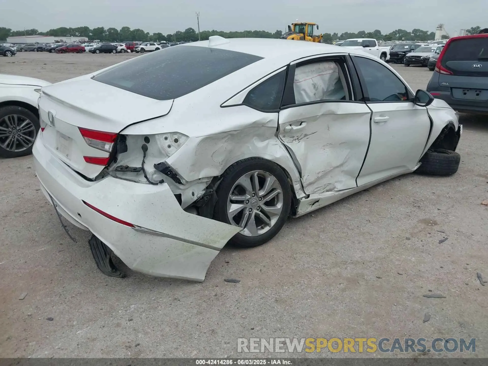 4 Photograph of a damaged car 1HGCV1F14LA097837 HONDA ACCORD 2020
