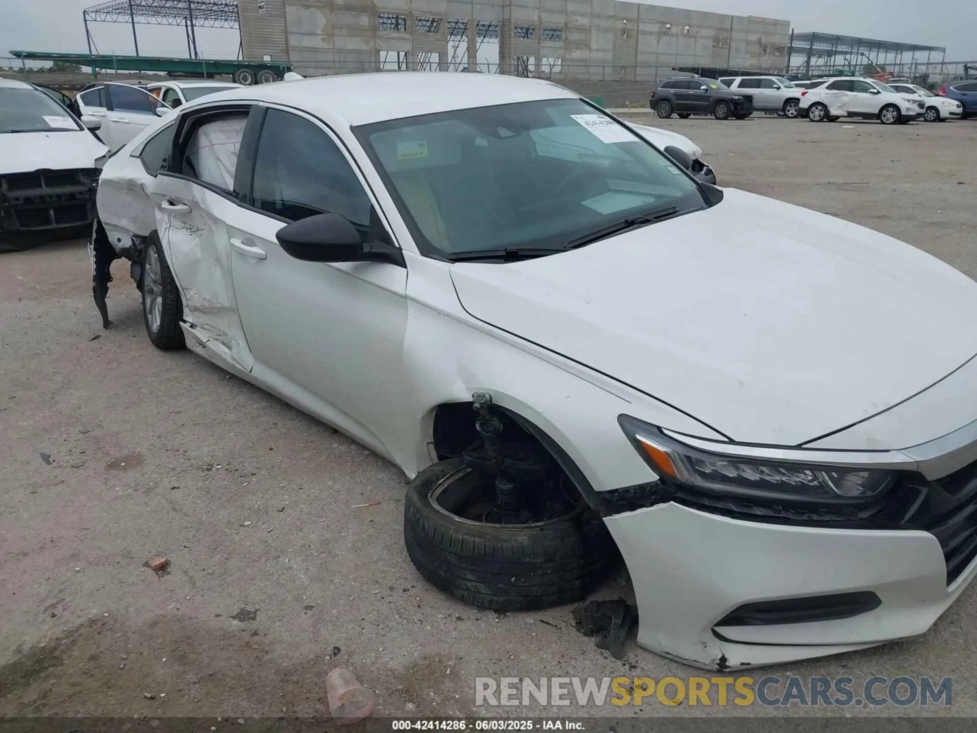 6 Photograph of a damaged car 1HGCV1F14LA097837 HONDA ACCORD 2020