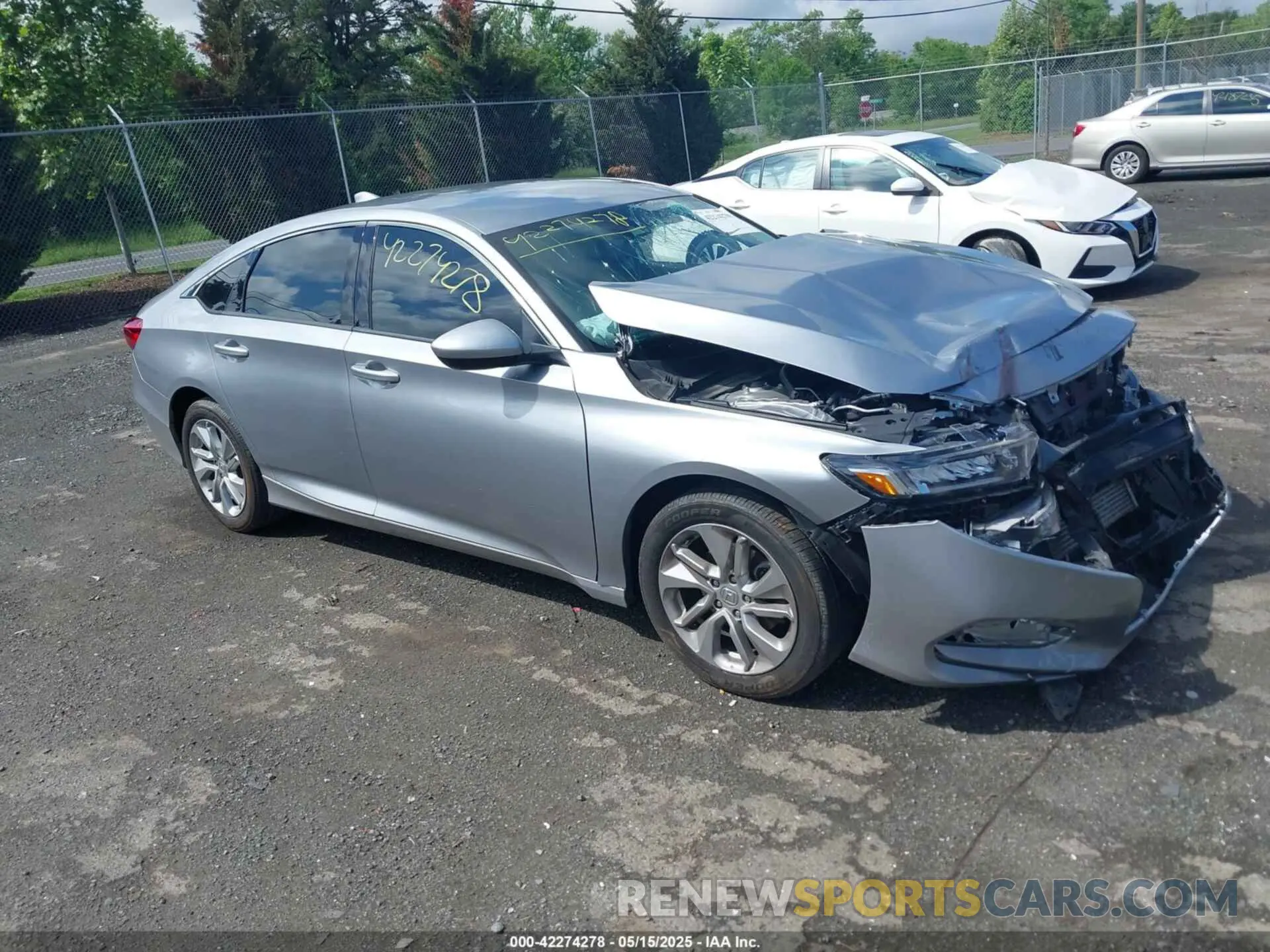 1 Photograph of a damaged car 1HGCV1F14LA102969 HONDA ACCORD 2020