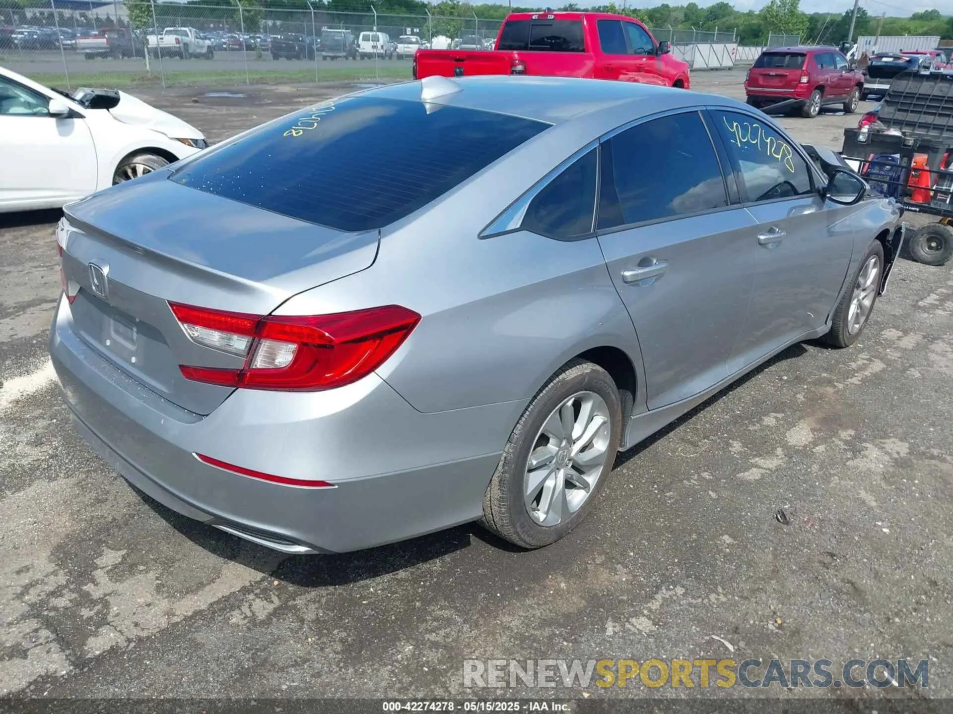 4 Photograph of a damaged car 1HGCV1F14LA102969 HONDA ACCORD 2020