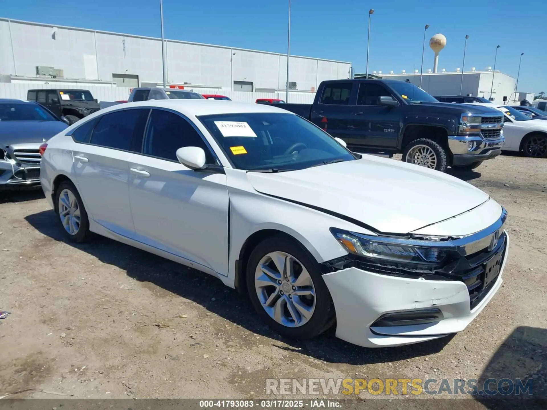 1 Photograph of a damaged car 1HGCV1F14LA121277 HONDA ACCORD 2020