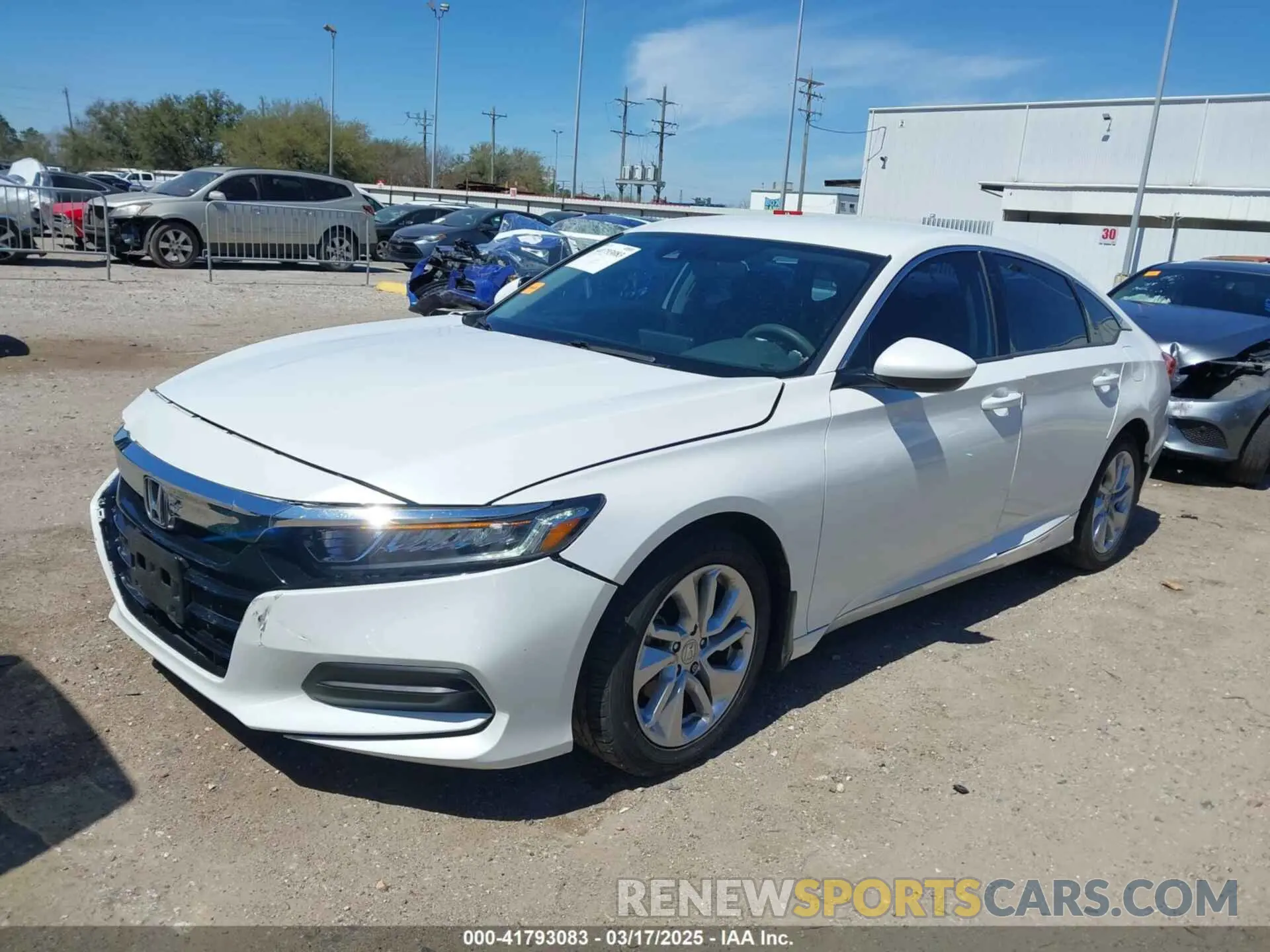 2 Photograph of a damaged car 1HGCV1F14LA121277 HONDA ACCORD 2020