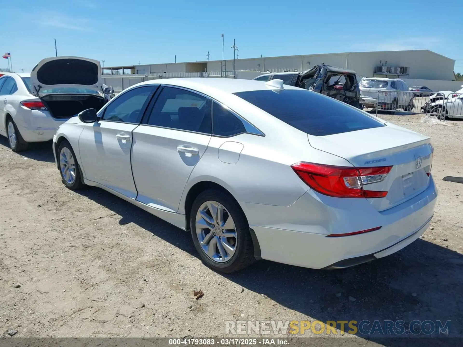 3 Photograph of a damaged car 1HGCV1F14LA121277 HONDA ACCORD 2020