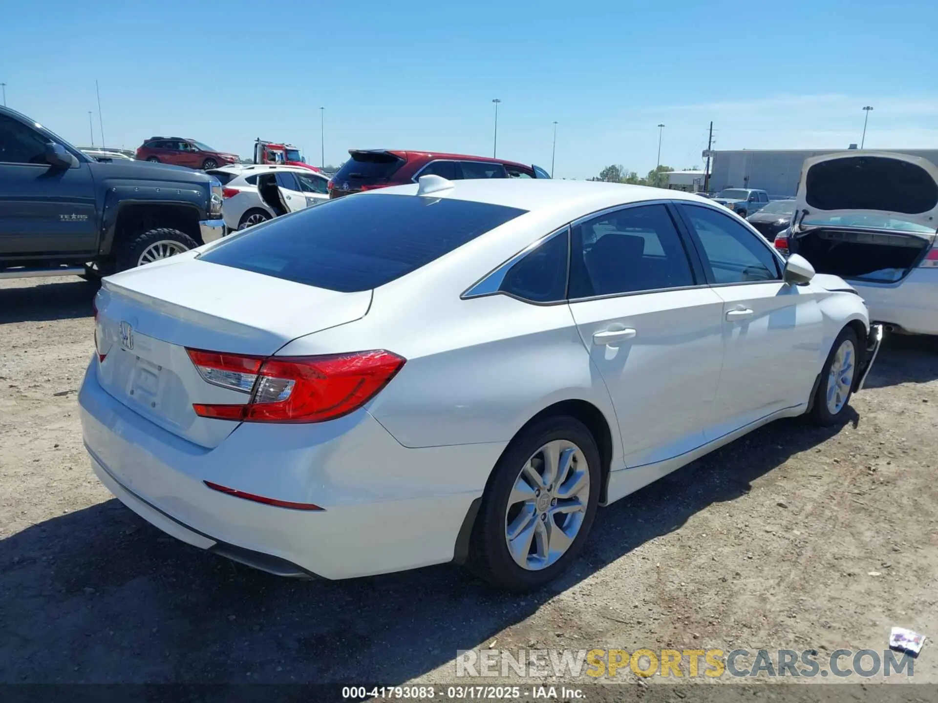 4 Photograph of a damaged car 1HGCV1F14LA121277 HONDA ACCORD 2020
