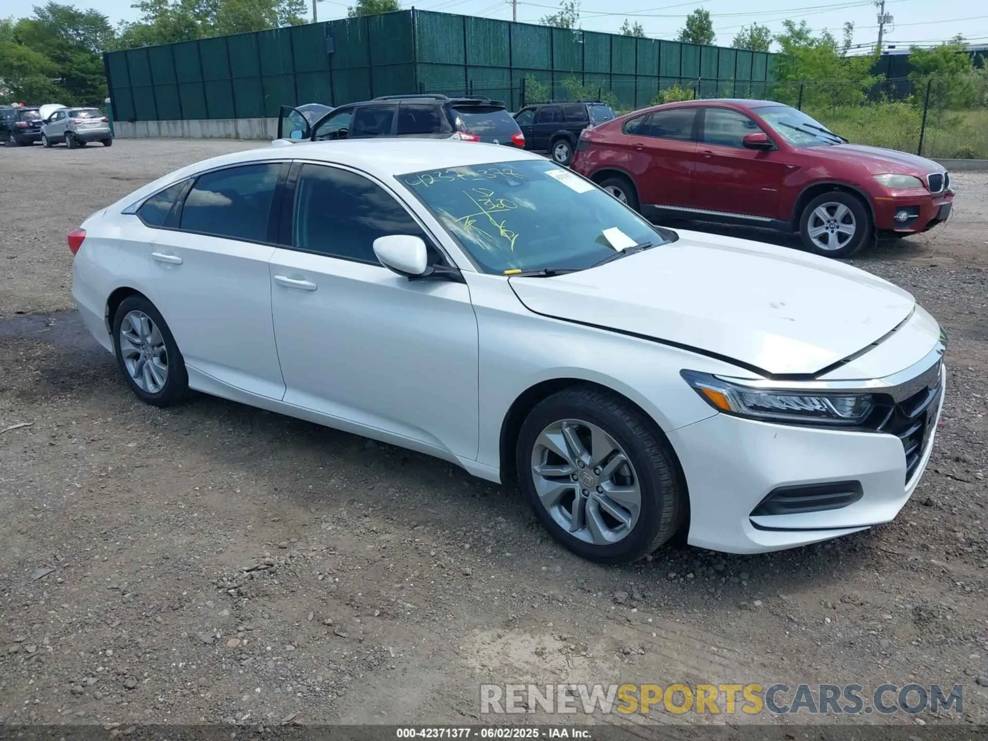 1 Photograph of a damaged car 1HGCV1F14LA132618 HONDA ACCORD 2020