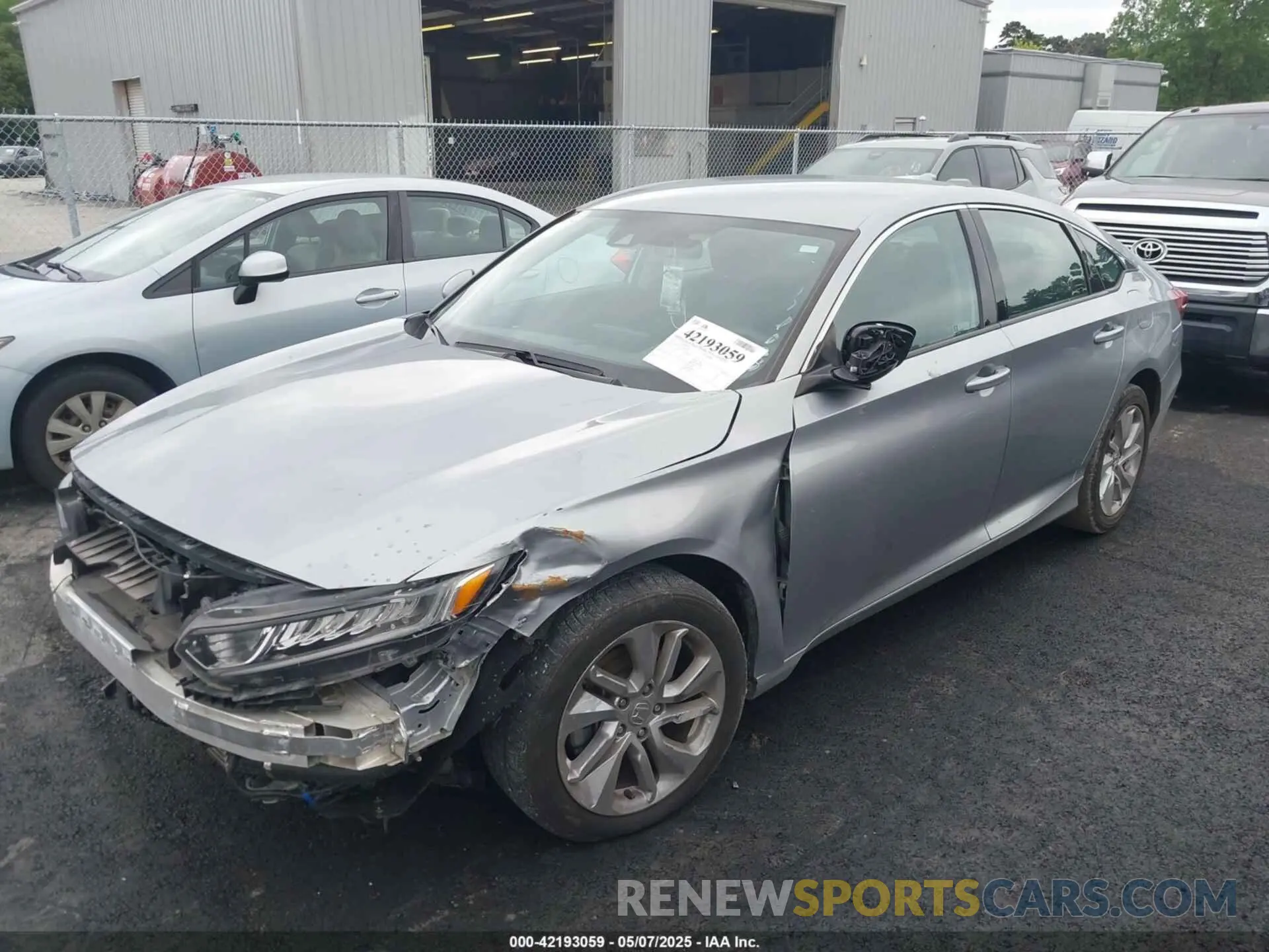 2 Photograph of a damaged car 1HGCV1F15LA006638 HONDA ACCORD 2020