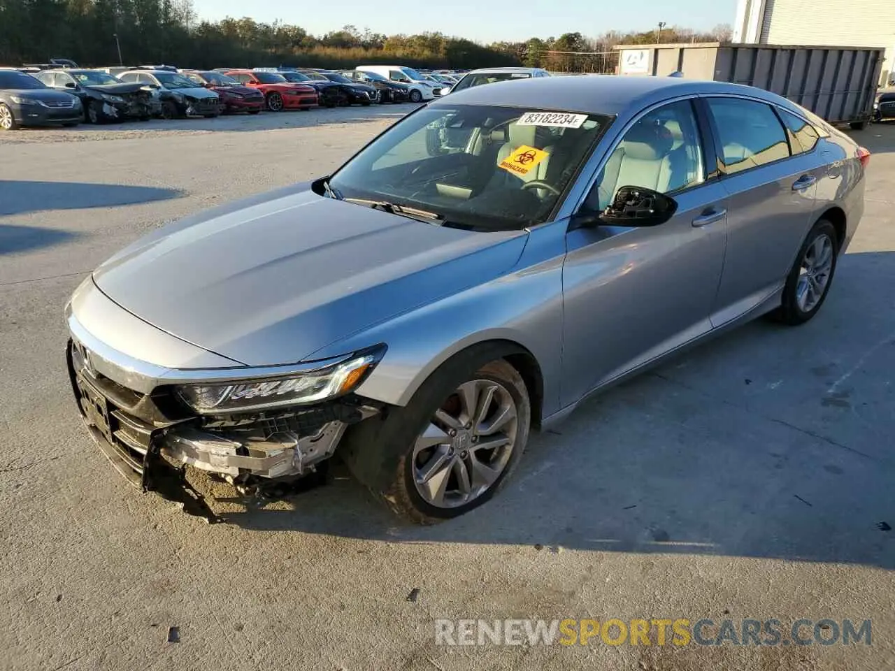 1 Photograph of a damaged car 1HGCV1F15LA022676 HONDA ACCORD 2020