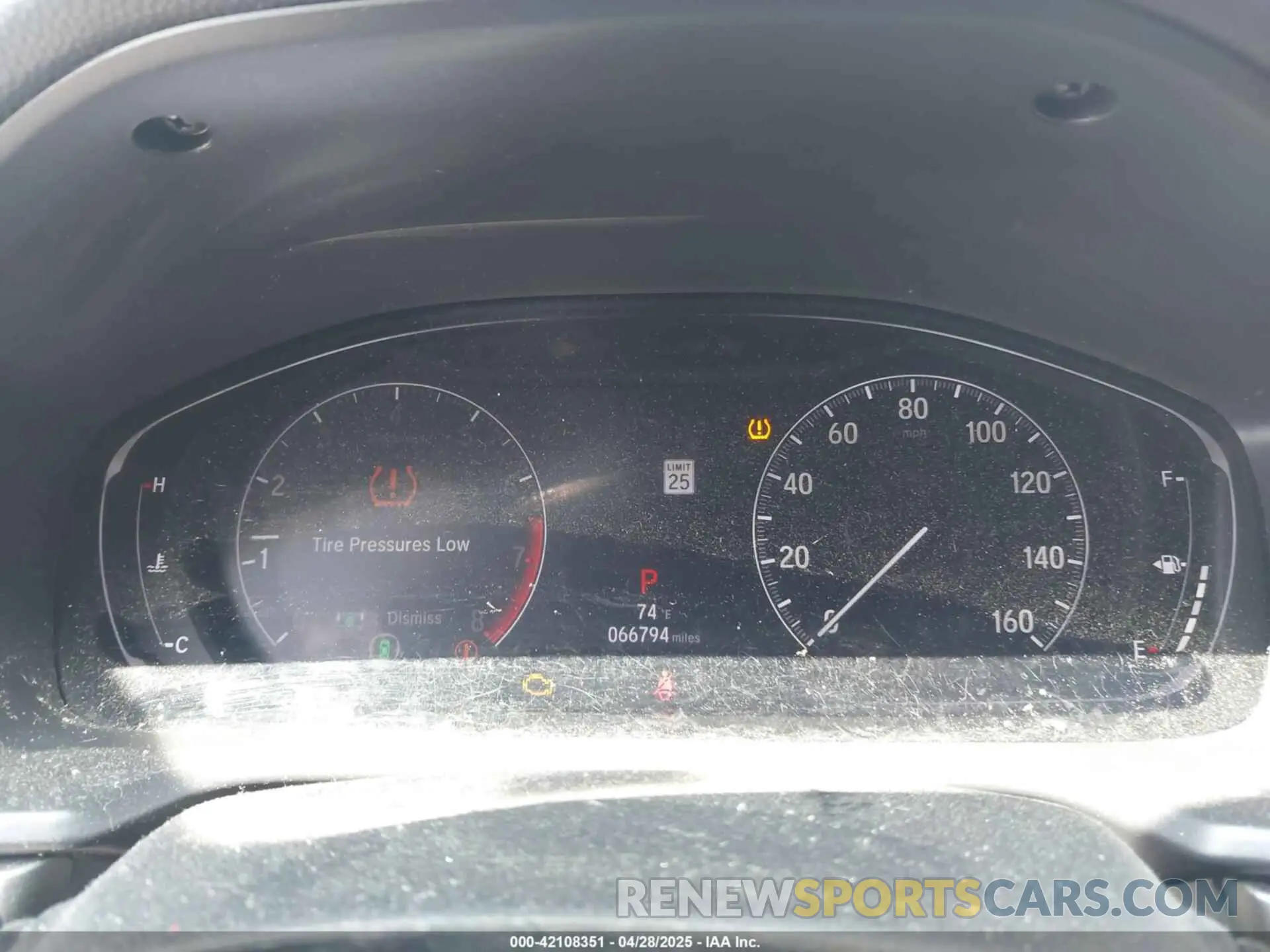 7 Photograph of a damaged car 1HGCV1F15LA046511 HONDA ACCORD 2020
